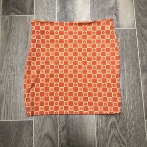 **3/$15** Retro floral print miniskirt cotton on women’s trendy